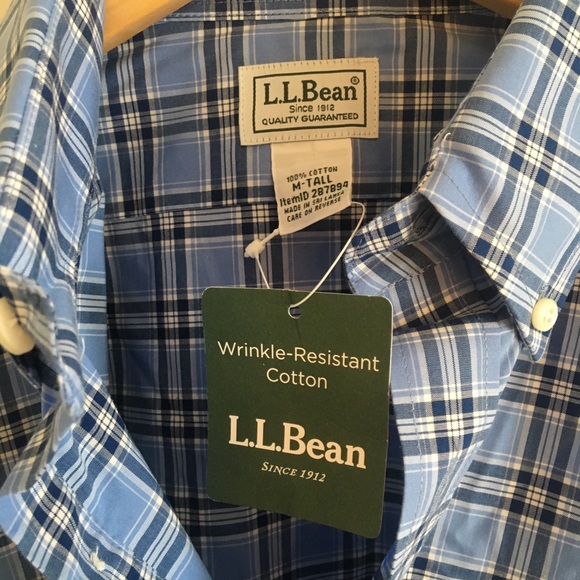 L.L. Bean Other - LL Bean dress shirt slim fit NWT